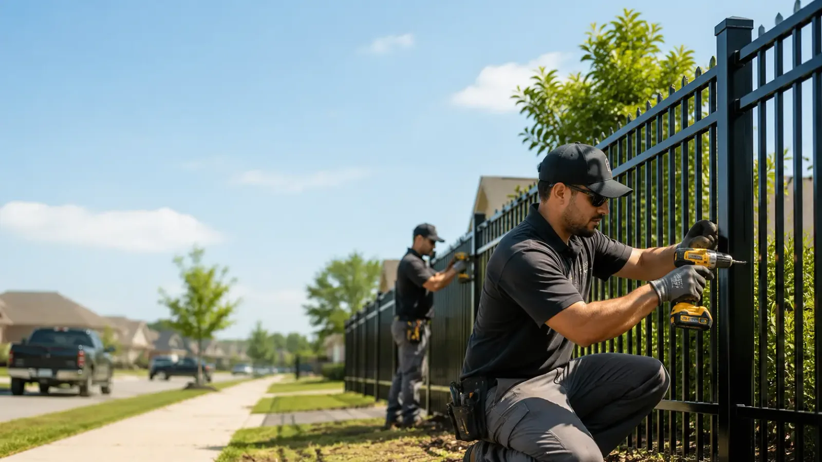 Metal Fence Installation in Langley, WA
